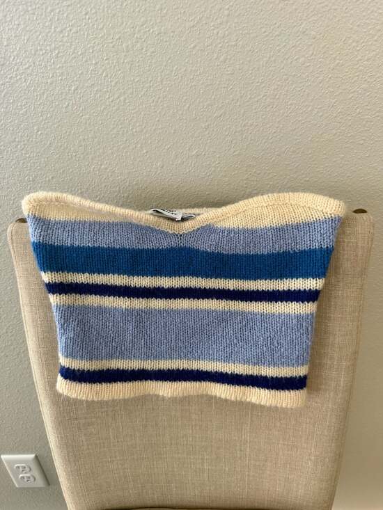 Princess Polly Tops - Princess Polly Striped Knit Tube Top Size XS/S